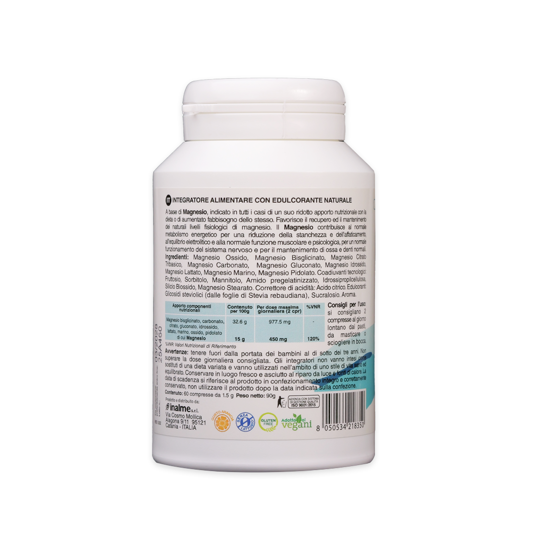 VMAG Magnesio compresse orosolubili 60 cpr da 1.5g