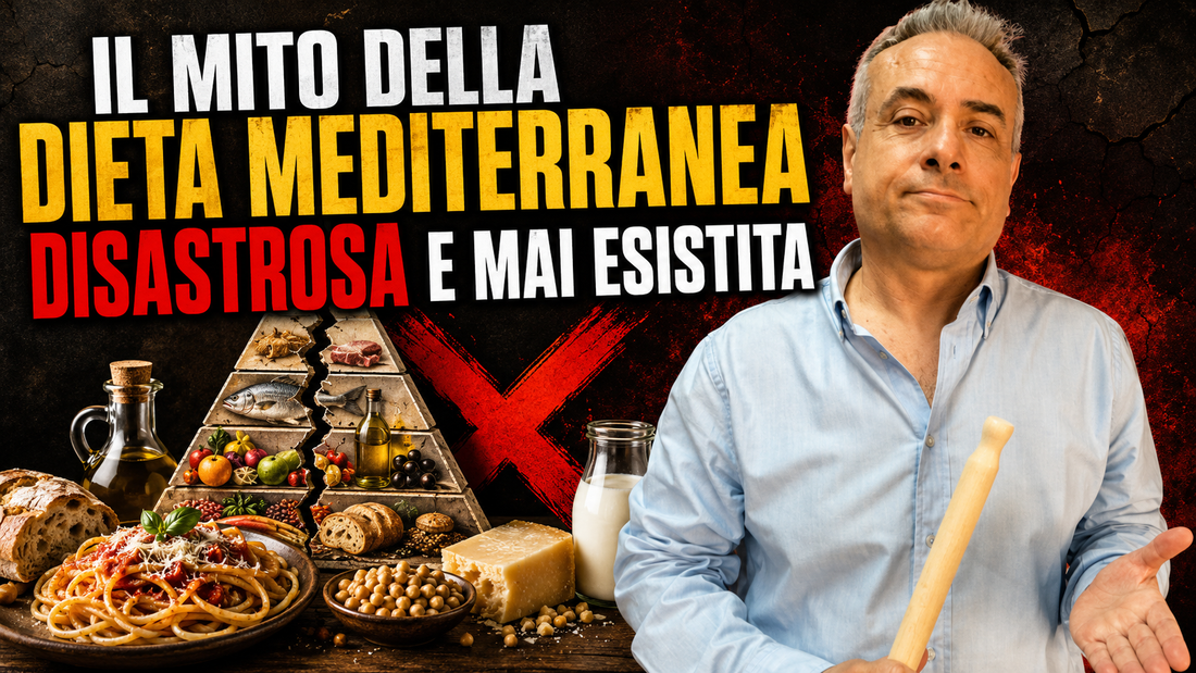 La Dieta Mediterranea non è mai esistita. Quello che hai sempre mangiato è un'invenzione a tavolino.