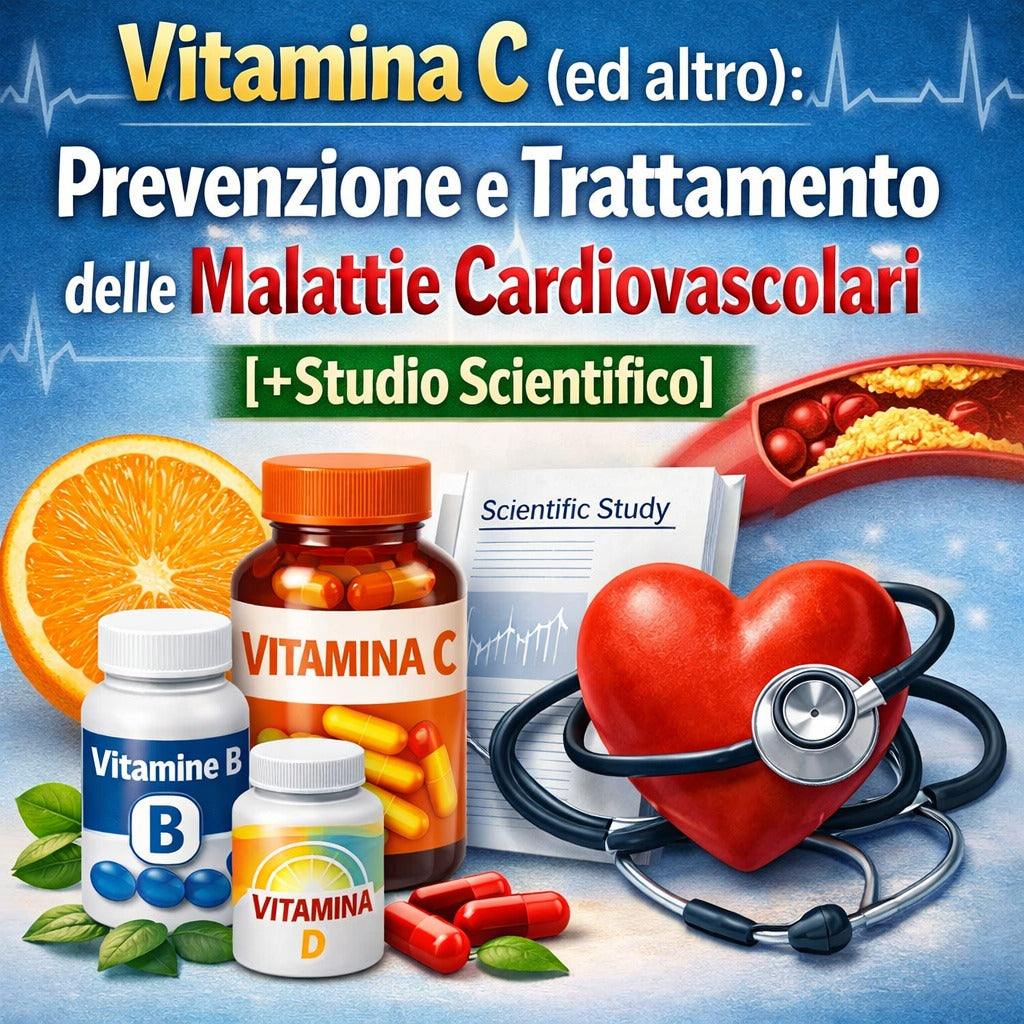 Vitamina C (ed altro): Prevenzione e Trattamento delle Malattie Cardiovascolari [+Studio Scientifico]