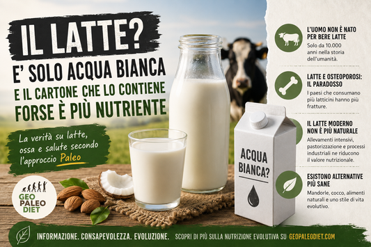 Il Latte? E’ solo Acqua Bianca e il Cartone che lo contiene forse è più Nutriente