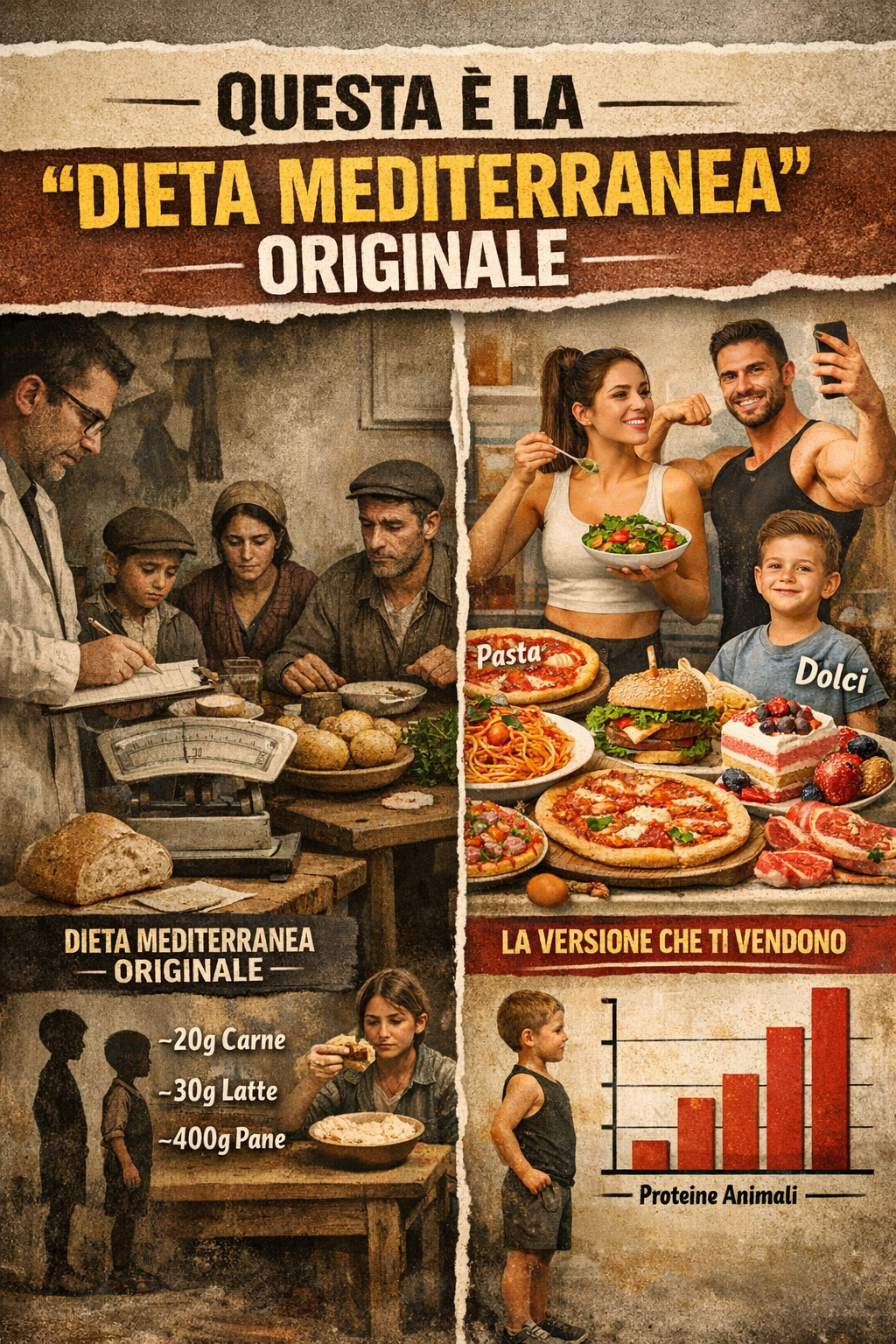 Rofrano 1954 - Inchiesta alimentare: Dieta Mediterranea o povertà ...