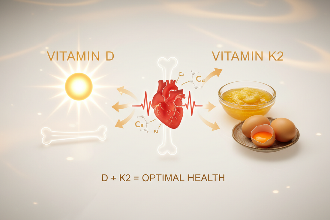 Perché la Vitamina D va presa con la K2?