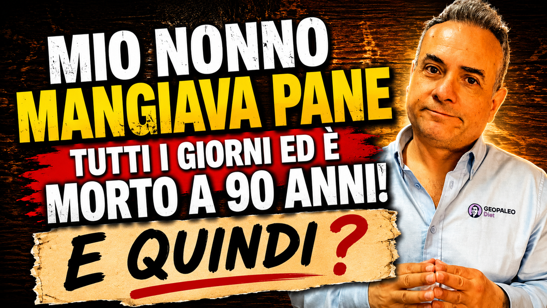 VIDEO: "Mio Nonno Mangiava Pane Tutti i Giorni ed è Morto a 90 Anni". E Quindi?