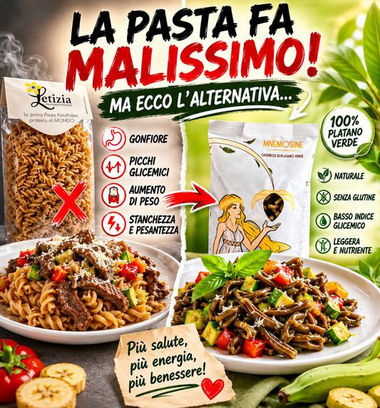 La Pasta fa MALISSIMO! Ma ecco l' alternativa...