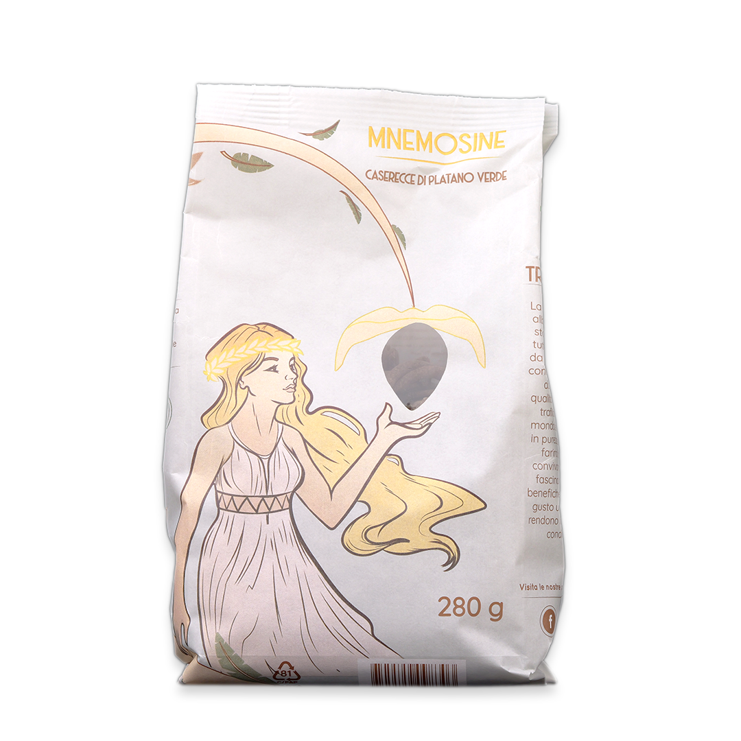 Caserecce con Farina di Platano - Adatto Paleo AIP - linea Mnemosine