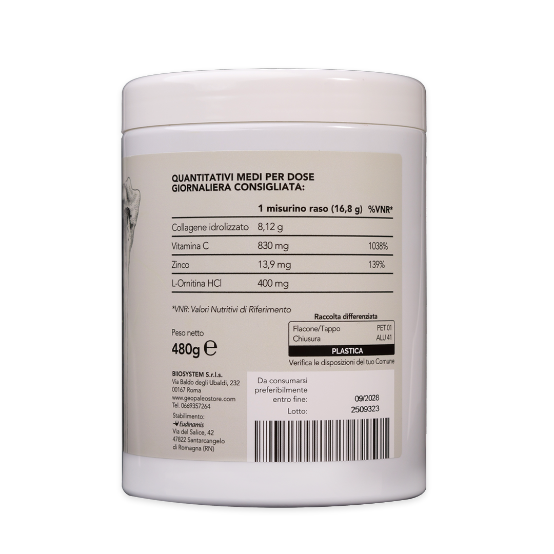 "PREORDINA ORA" - Collagene Primitivo. Pelle più morbida, anti-Rughe, meno Dolori Articolari in 30 giorni