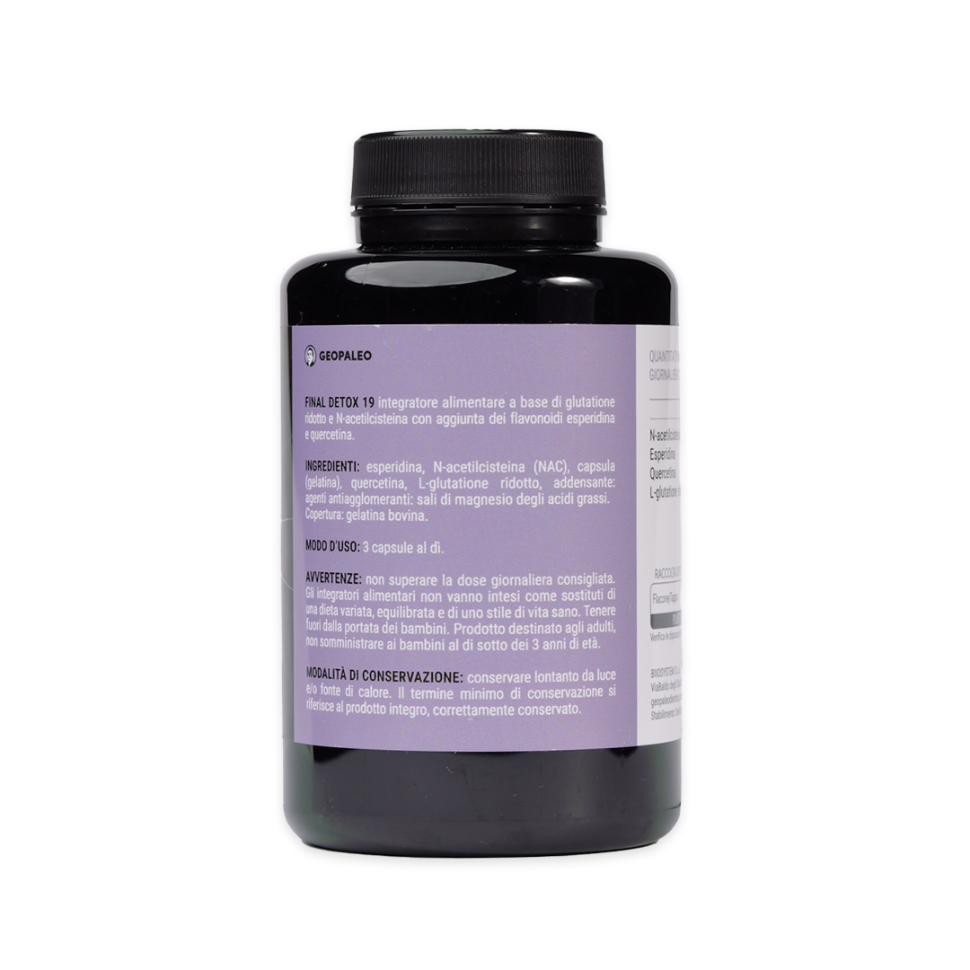 Final Detox 19 - Un Mix Di Ingredienti Unico Per Un Effetto Detox Superiore