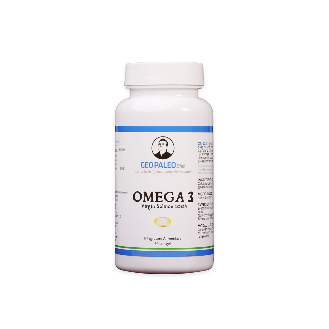 Omega 3 - Virgin Salmon 100% - 60 softgel da un grammo