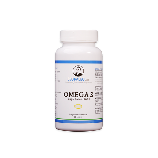"PREORDINA ORA" - Omega 3 - Virgin Salmon 100% - 60 softgel da un grammo