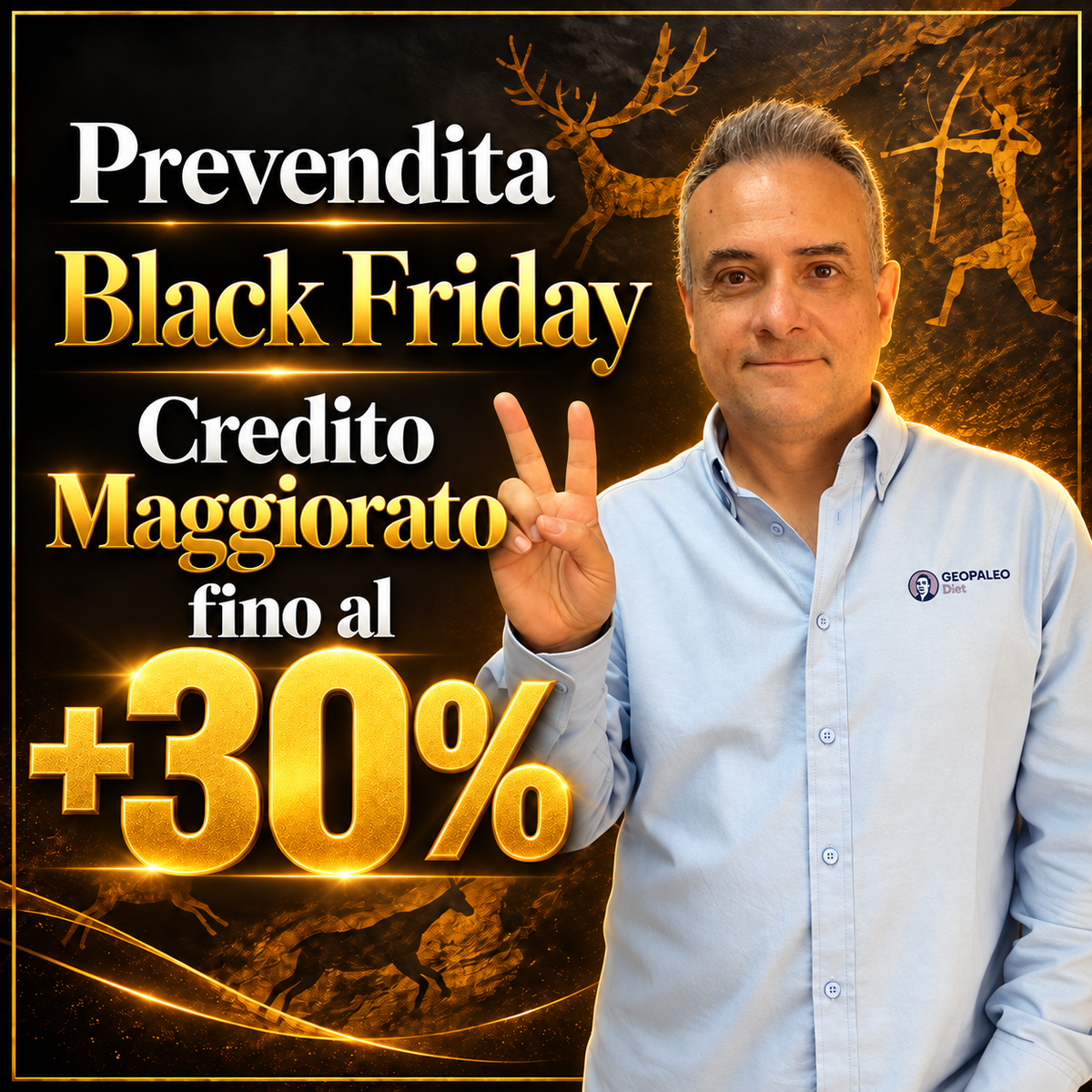 Prevendita Black Friday – Credito Maggiorato fino al +30%